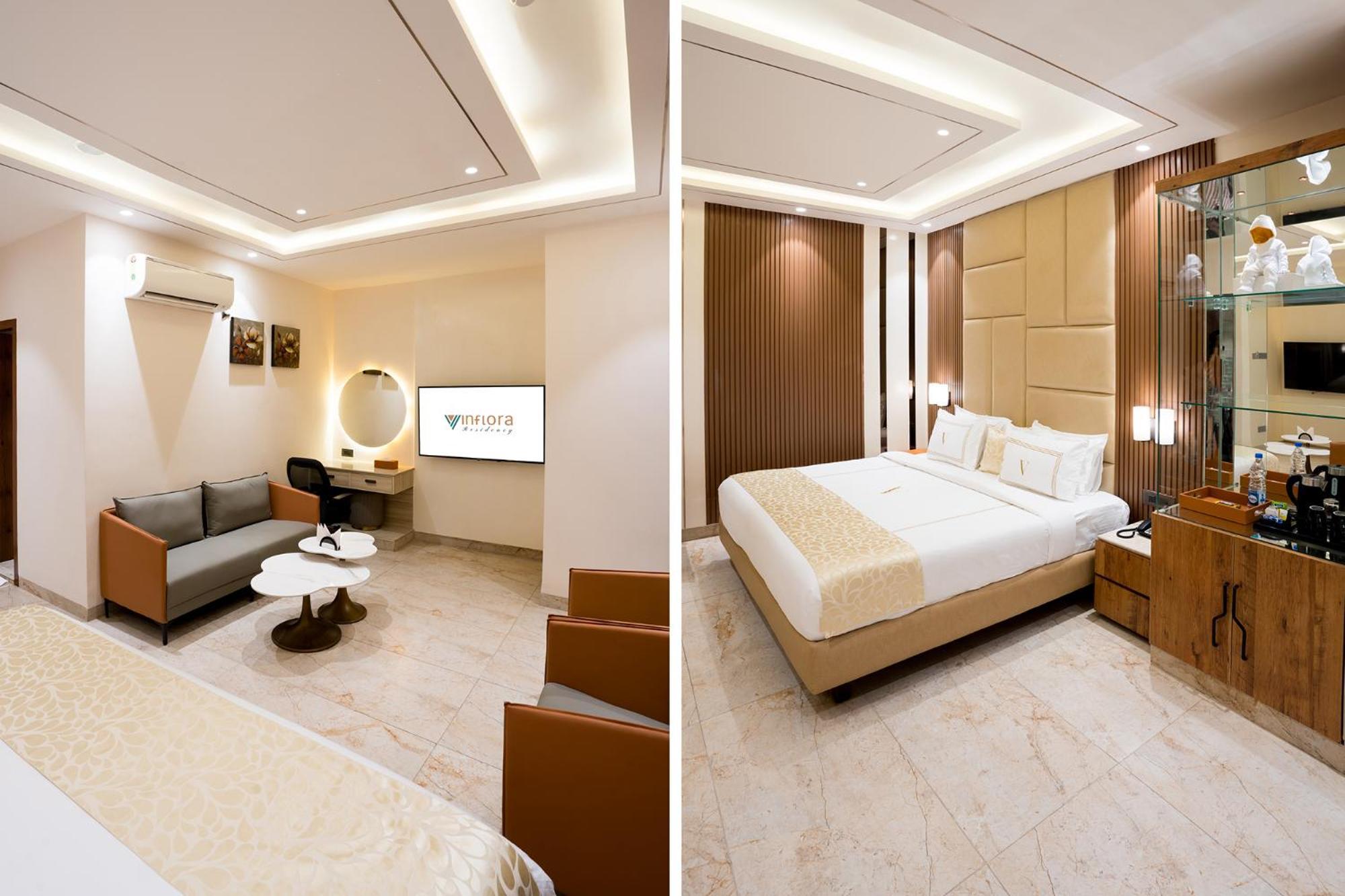 فندق Oriva Vinflora Residency - Nr Lv Prasad Hospital, Banjara Hills حيدر أباد المظهر الخارجي الصورة